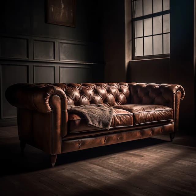 Изображение к статье "Кожаный диван: комфорт и стиль в каждую гостиную"