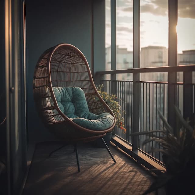 Изображение к статье "Полезные советы по выбору комфортного кресла на балкон"